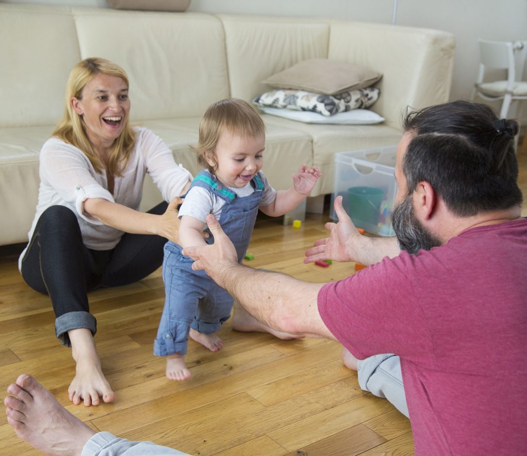 Wie Kinder Laufen Lernen